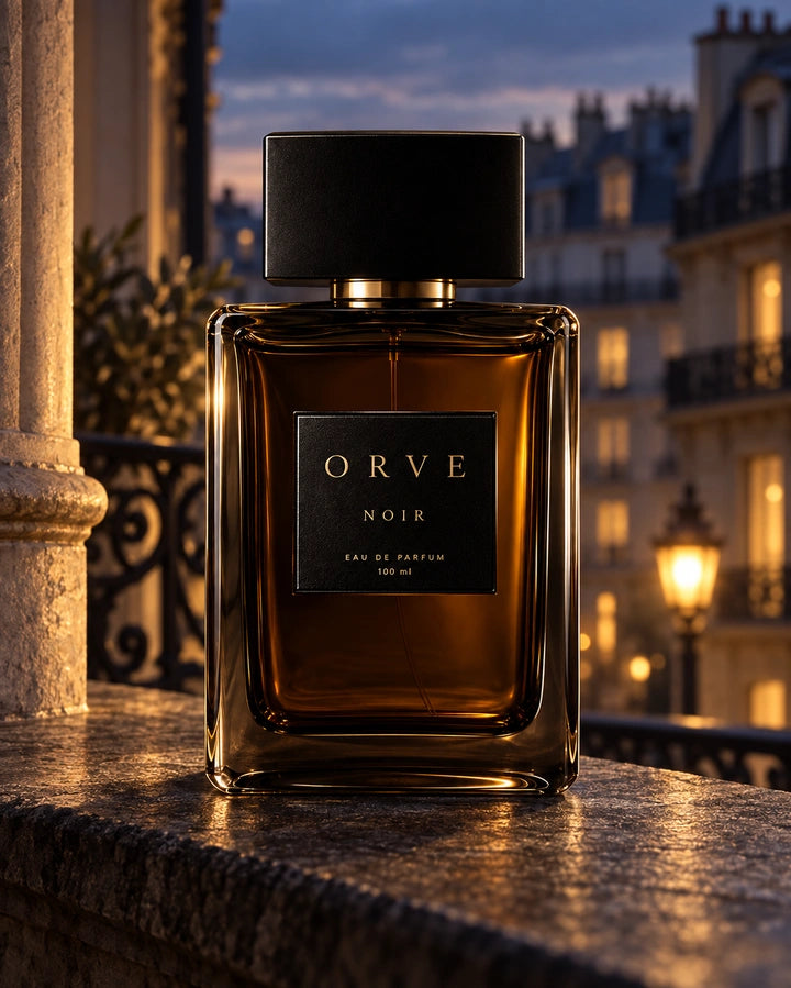 عطر أورف نوار ORVE NOIR في أجواء باريس المسائية